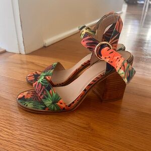 ASOS Jungle Print Heels